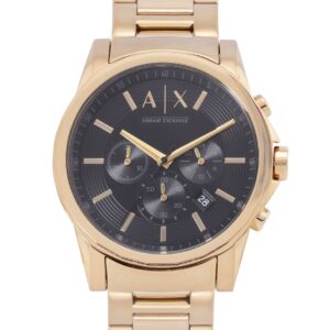 Armani Exchange-AX black Dial Gold Toned S-Tier