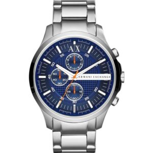 Armani Exchange-AX2155 Blue Chrome Stainless Steel S-Tier Watch