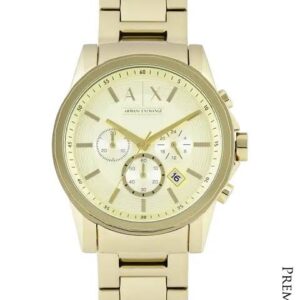 Armani Exchange-AX2099 Golden Dial Chronograph S-Tier Watch