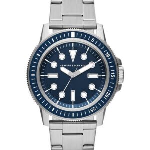 Armani Exchange-AX1861 Blue Dial Stainless Steel Watch S-Tier