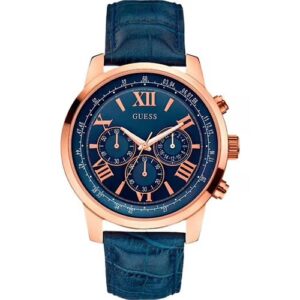 Guess-Mens Blue Chronograph Watch - W0380G5 (M)S-Tier