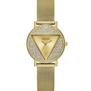 GUESS-ICONIC Women Round Gold Tone Dial Analog Watch - GW0477L2 S-Tier