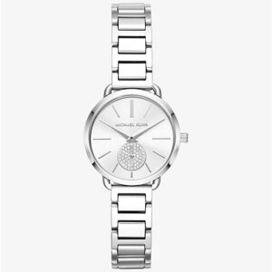 MICHAEL KORS Petite Portia Silver-Tone Watch s-tier