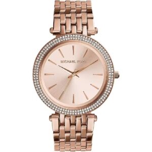 Michael Kors Darci rose gold-tone stainless steel analog watch for women (Model: MK3192) S-Tier