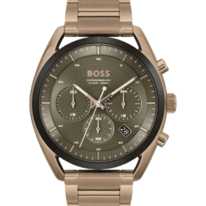 Hugo Boss-1514094 Top Men Quartz Green Dial Chronograph Stainless Steel s-Tier