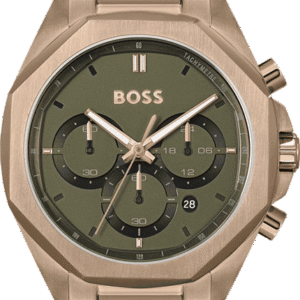 Hugo Boss- 1514019 Gold Dial with Olive Green S-Tier