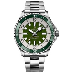 Breitling-Superocean Automatic Green Dial A17376A31L1A1 Stainless Steel A+ Tier
