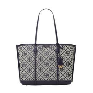 Tory Burch- Perry Monogram Tote Handbag S-Tier