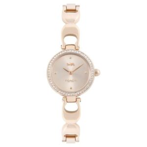 Coach-Analog Watch for Women RoseGold