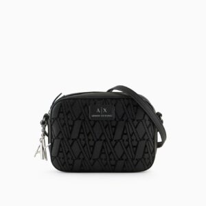Armani exchange- Essential logo crossbody bag black