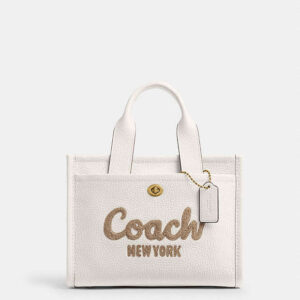 Coach-Cargo Tote Handbag (white)