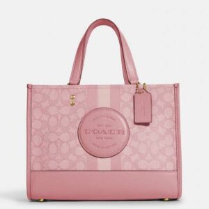 Coach-Dempsey Tote Handbag (Pink)