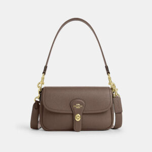 Coach-Hadley Shoulder Bag (Dusty Brown)