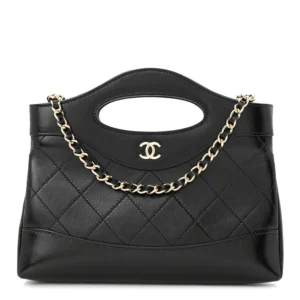 Chanel-Flap Handle Bag (Black)