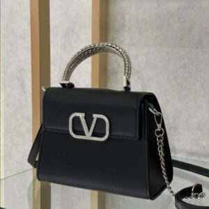 Valentino-Vsling Handbag-A+Tier(Black)