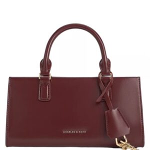 CHARLES & KEITH -Mulberry Plum Mini Kerry Tote Bag S+tier
