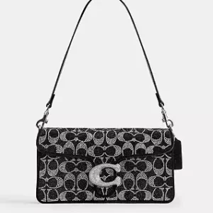 Coach-Tabby Shoulder Bag 26 With Signature Beading S+
